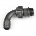 Prípojka plast L-kus 1"voz x 25mm