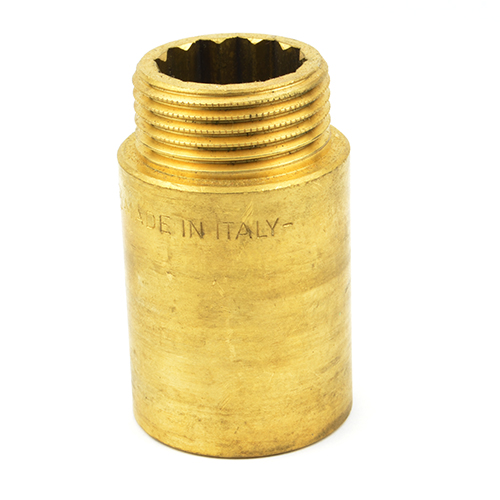 Predĺženie 1" x 80mm mosadz