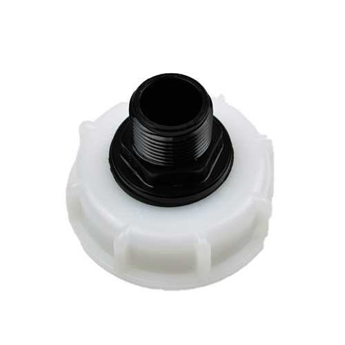 IBC ZÁSLEPKA DN50 biela na nádrže s adaptérom 3/4"