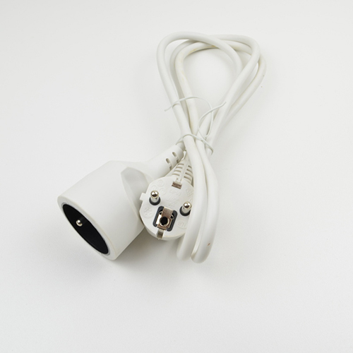 Kábel predlžovací 2m biely