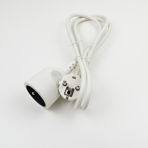 Kábel predlžovací 1,5m biely