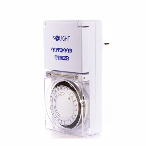 Hodiny mechanické spínacie DT31 vonkajšie IP44,