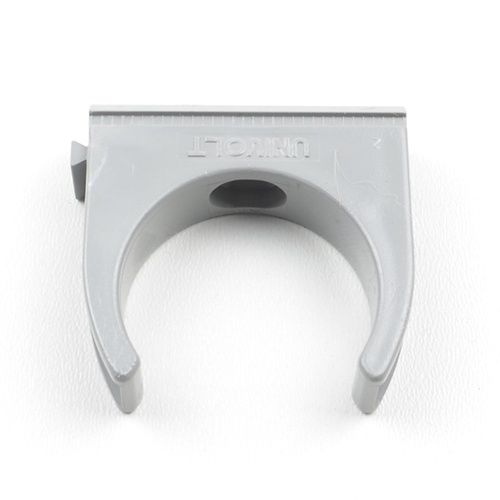 Príchytka 16mm sivá