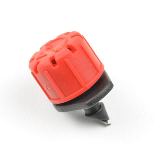 Kvapkač nastaviteľný 0-70 l/hod. červený