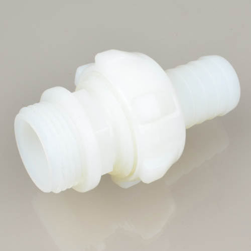 Prípojka plast 6/4"vonk x 38mm šrúb.