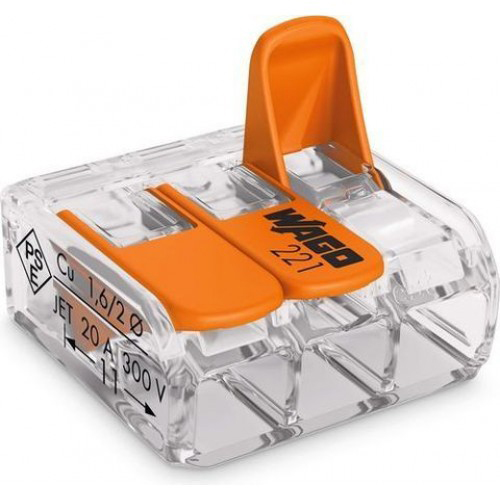 WAGO 222-413 max.3x4 lanko