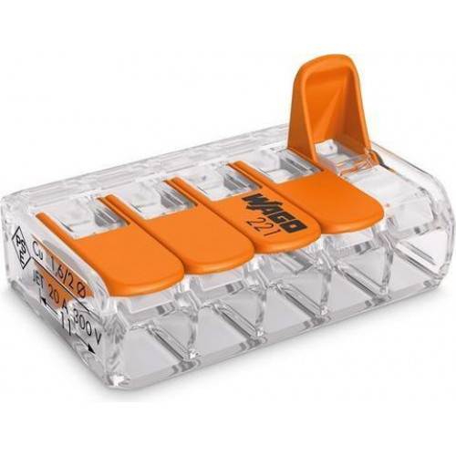 WAGO 222-415 max.5x4 lanko