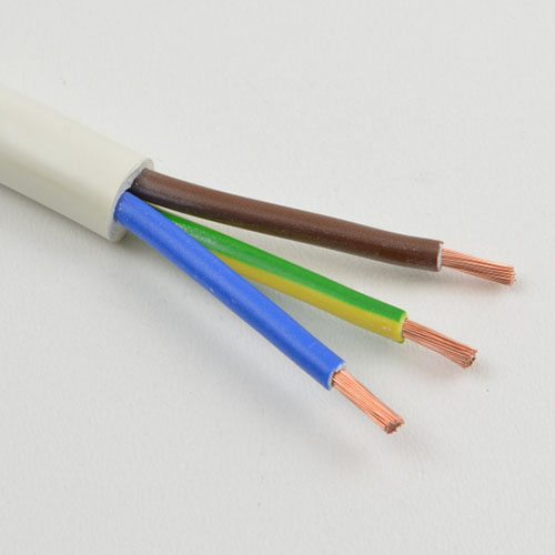 Kábel 1,5mm H05VV-F 3G biely