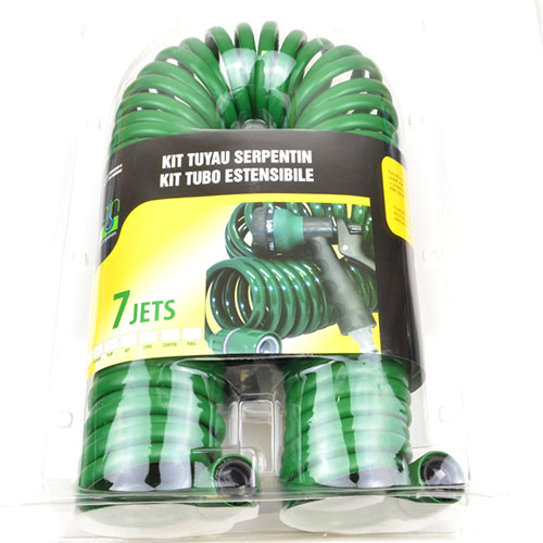 Hadica špirálová RN 15m + pištol