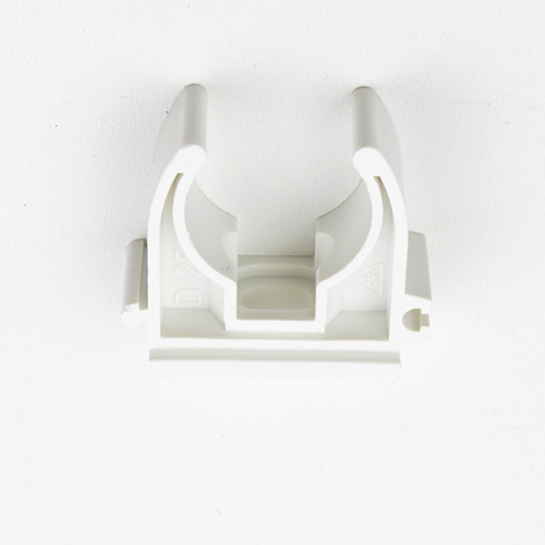 Príchytka 25 mm biela