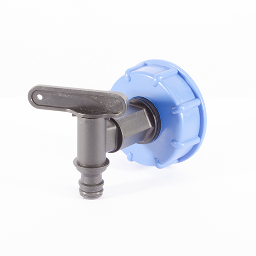 IBC ZÁSLEPKA na nádrž 1" voz modrá