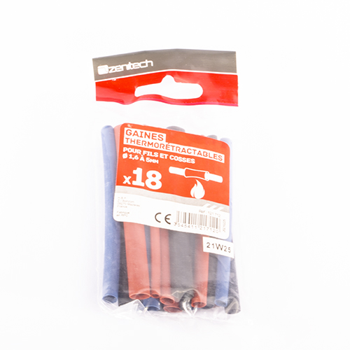 Bužírky zmršťovacie sada 18 ks