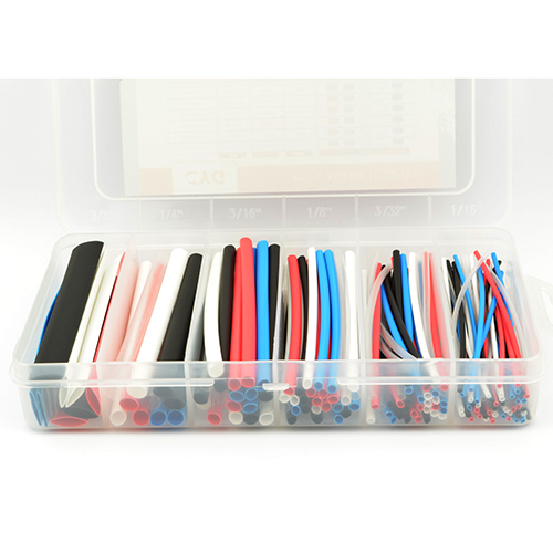 Bužírky zrmšťovacie sada 170-dielna farebná